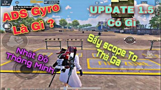 [PUBG Mobile] UPDATE 1.5 Có Gì Mới Trong SETTING | Đô Nhạy Gyro & Gyro ADS | Bong Bong TV