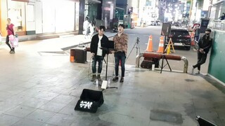 Korean Boy at Gangnum Town หนุ่มเกาหลี ร้องเพลงในย่านกังนัม เพราะสุดๆ