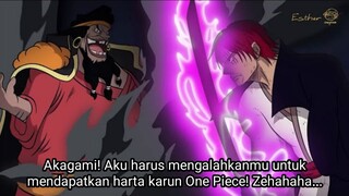 MAKIN KACAU! SHANKS BERTARUNG DENGAN TEACH! MEREKA MEMPEREBUTKAN ROAD PONEGLYPH TERAKHIR! ONE PIECE