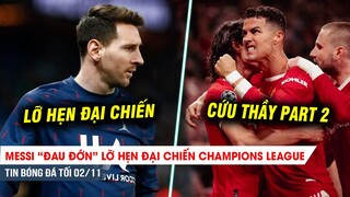 TIN BÓNG ĐÁ TỐI 2/11| Gặp đau, Messi lỡ hẹn đại chiến C1; Atalanta vs MU: Tiếp đà hưng phấn