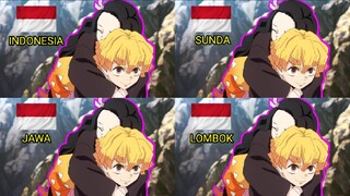 Parody 4 Bahasa || Zenitsu Bucin Sama Nezuko ♥️😂