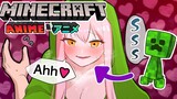 [MINECRAFT ANIME] Yandere Creeper Chan Cannot Resist Hugging Steve Because She Loves Him Too Much
