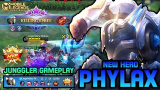 Phylax Mobile Legends , New Hero Phylax Junggler Gameplay - Mobile Legends Bang Bang