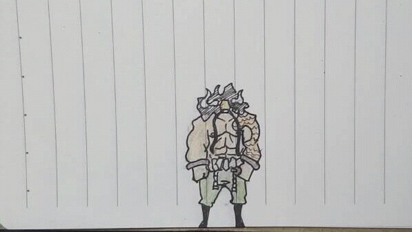 【Lukisan】Luffy vs Kaido