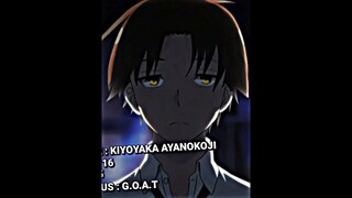 kiyotaka ayanokoji glow up - my ordinary life | classroom of the elite edit #classroomoftheelite