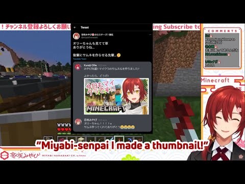 Ollie made thumbnail for Miyabi, then miyabi...