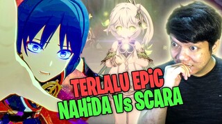 TERLALU EPiC! SCARAMOUCHE Vs NAHiDA Di GENSHiN iMPACT