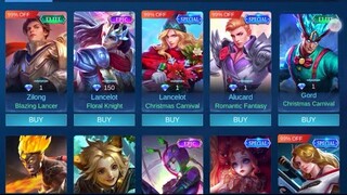 EVENT! BUY SKIN FOR ONLY 1 DIAMOND | FREE SKIN EVENT ML - NEW EVENT MOBILE LEGENDS