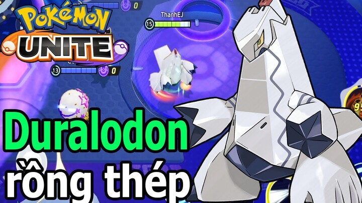 POKEMON UNITE - POKEMON MỚI SIÊU KHỦNG DURALUDON RỒNG THÉP ĐẠI PHÁO Liên Quân Top Game MR Thành