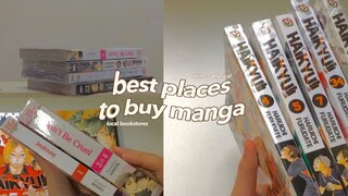 best places to buy manga in the Philippines || local manga shops