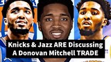Knicks & Jazz ARE Discussing A Donovan Mitchell TRADE
