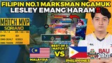LESLY EMG MASIH HARAM BGT ‼️ FILIPIN NO.1 MAKRSMAN NGAMUK DIBANTAI ABIS - IESF PH VS MALAYSIA GAME 1