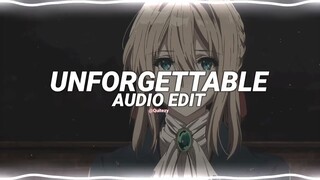 unforgettable - french montana ft. swae lee [edit audio]