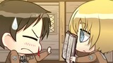 Armin thực sự đã đọc sách của Mikasa với Eren?