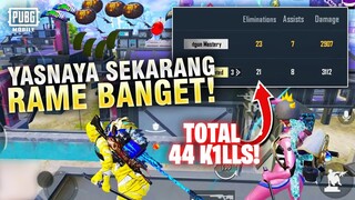 HERAN BANGET! YASNAYA JADI BEGINI! TEMBUS 44 K1LLS! - PUBG MOBILE