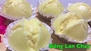 Không ngờ BÁNH BÔNG LAN CHAY Không cần trứng mà xốp mềm ngon đến vậy- Steamed cake without eggs