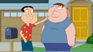 Family Guy: Peter was forced to starve by Brother Q for seven days, and after seven days, he blinded