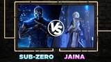 ĐỐI ĐẦU | Sub-Zero vs. Jaina Proudmoore
