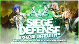 SIEGE DEFENSE (SPECIAL) ~2000 Myth Awakened Stones in the bag!~ | Seven Knights