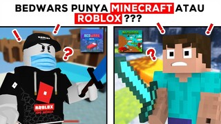 BEDWARS MINECRAFT VS ROBLOX  !!! -Roblox Indonesia