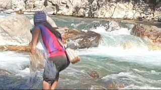 cast net fishing in Nepal | asala fishing | himalayan trout fishing |