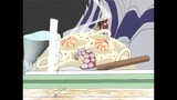 One piece eating & cooking moment (Part 1, Ind/Eng SUB)