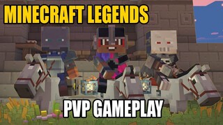 Minecraft Legends: 34 minutes of PvP multiplayer gameplay | Hands-On Preview