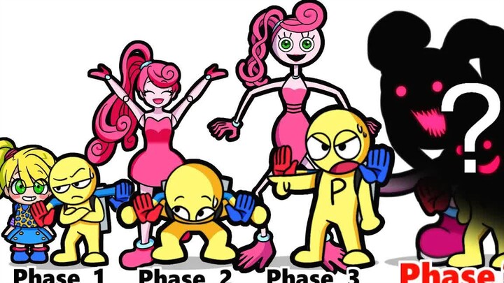 美少女变身！FNF comparison Battle Mommy Long Legs VS Player poppy playtime