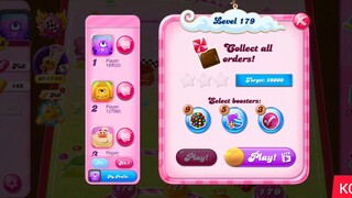 CANDY CRUSH SAGA LEVEL 179 (NEW VERSION)