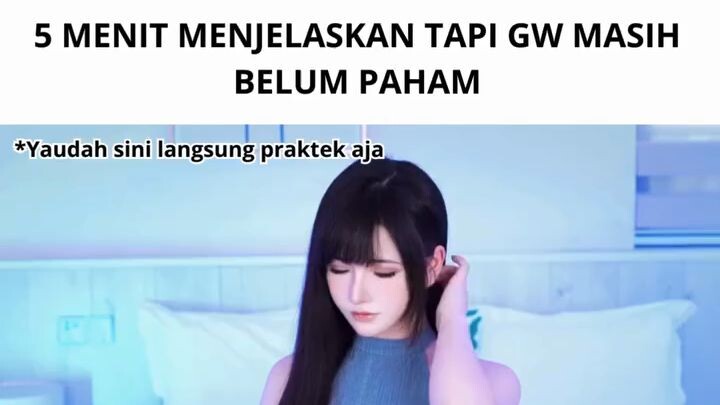 kalo gurunya kek gini ayok aja gw nah😋