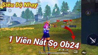 [Free Fire] Ob24 Siêu Độ Nhạy Nát Sọ Chỉ 1 Viên