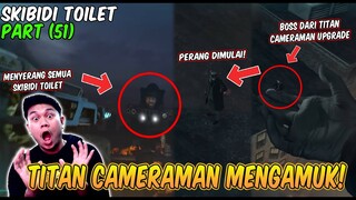 EPISODE BARU 51 SKIBIDI TOILET! TITAN CAMERAMAN MENYELAMATKAN KOTA! Reaction Skibidi Toilet Part 22