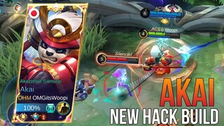 2021 BEST AKAI HACK BUILD! | ENEMY AUTO SURRENDER?! | MLBB