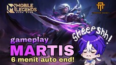 [TA] Pick martis di ranked auto bantai bantai di early game!! Gameplay Mlbb