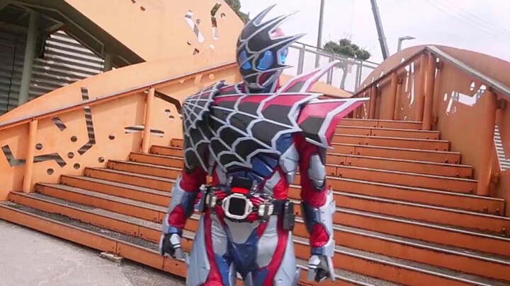 Kamen Rider Demons Spider Genome First Transformation & Battle