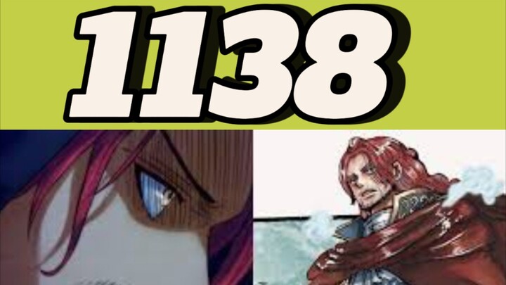 One piece manga story 1138
