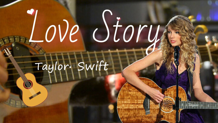 (คลิปการแสดงดนตรี)ฝึกเล่นกีตาร์เพลง love story พร้อมคอร์ดกีตาร์