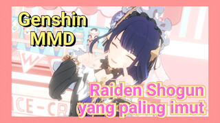 Raiden Shogun yang paling imut [Genshin, MMD]