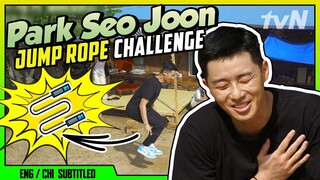 ★PARK SEO JOON★ Jump Rope Challenge (ENG/CHI SUB) | 3 Meals A Day -  Mountain Village [#tvNDigital]
