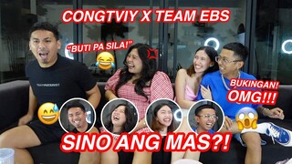 SINO ANG MAS MATIBAY ANG RELASYON? (CONG&VIY OR TEAM EBS?)