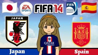 Inazuma Eleven in FIFA 14 | Inazuma Japan (Japan) VS Red Matador (Spain)