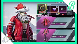 20x CRATES PREMIUM SANTA | #1 | BONG BONG | PUBG MOBILE