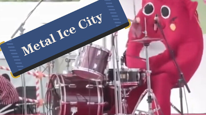 Drummer rock memainkan Ice City?!