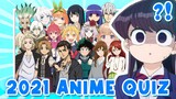 2021 ANIME QUIZ | GUESS THESE 50 RANDOM ANIME QUIZZES | Anime Quiz