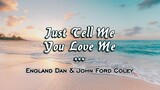 Just Tell Me You Love Me - England Dan & John Ford Coley ( KARAOKE )
