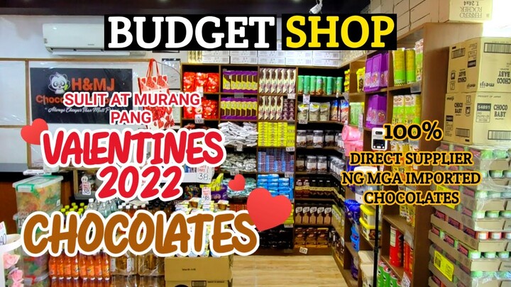 SULIT AT MURANG IMPORTED CHOCOLATES PANG VALENTINES 2022 | HMJ CHOCOLATE HUB | DIRECT SUPPLIER