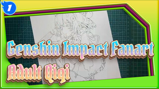 Adult Qiqi Is Looking For Cocomilk Online! Urgent! Genshin Impact | Hand-drawn_1