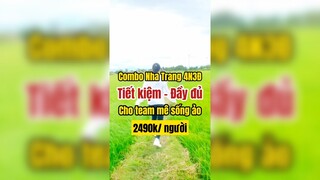 Combo Nha Trang siêu rẻ đây