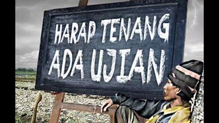 harap tenang sedang ada ujian