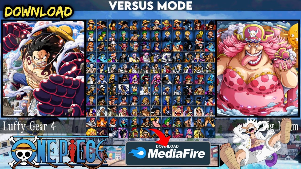 One Piece VS Fairy Tail Mugen NEW Update V2.1 ANDROID {DOWNLOAD